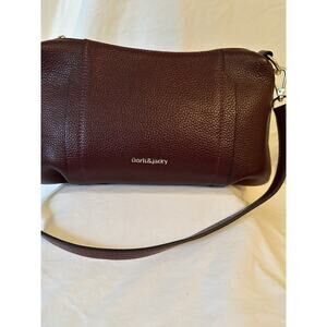 Burgundy Red Leather Purse